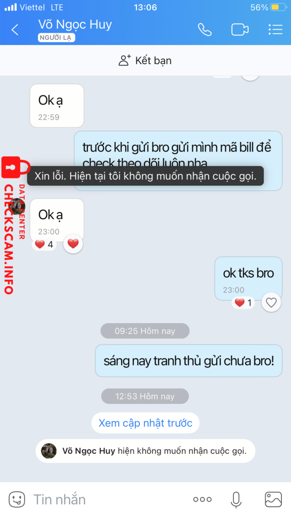 Ebidensya laban sa Võ Ngọc Huy