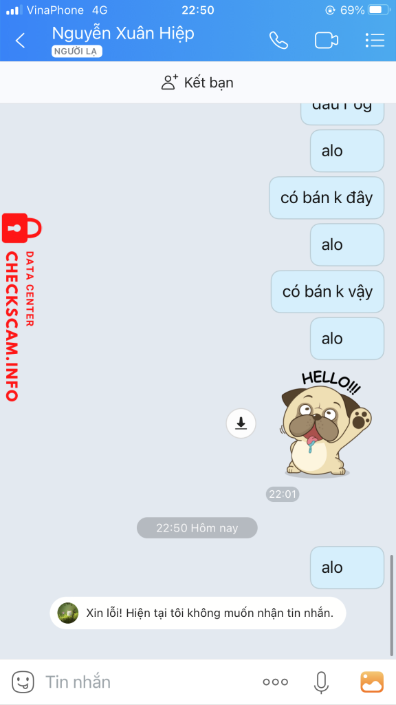 Ebidensya laban sa Nguyễn Xuân Hiệp