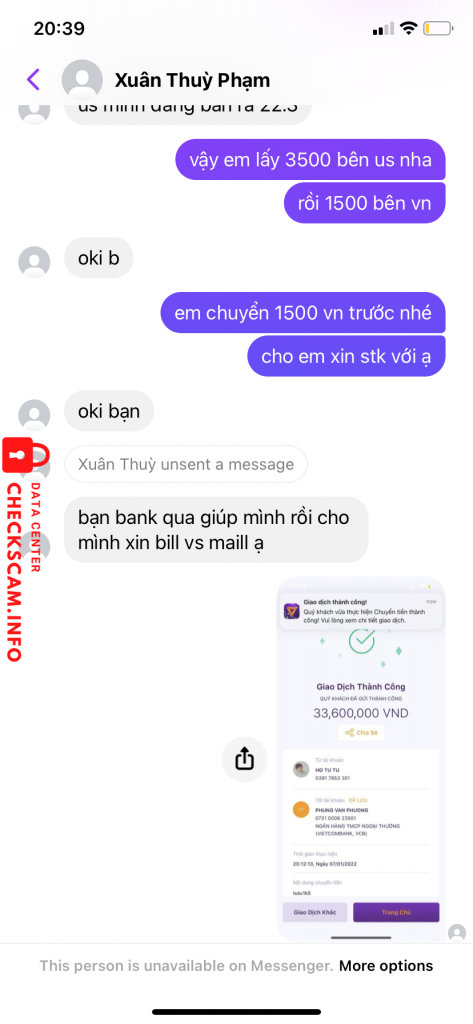 Ebidensya laban sa Phung Van Phuong