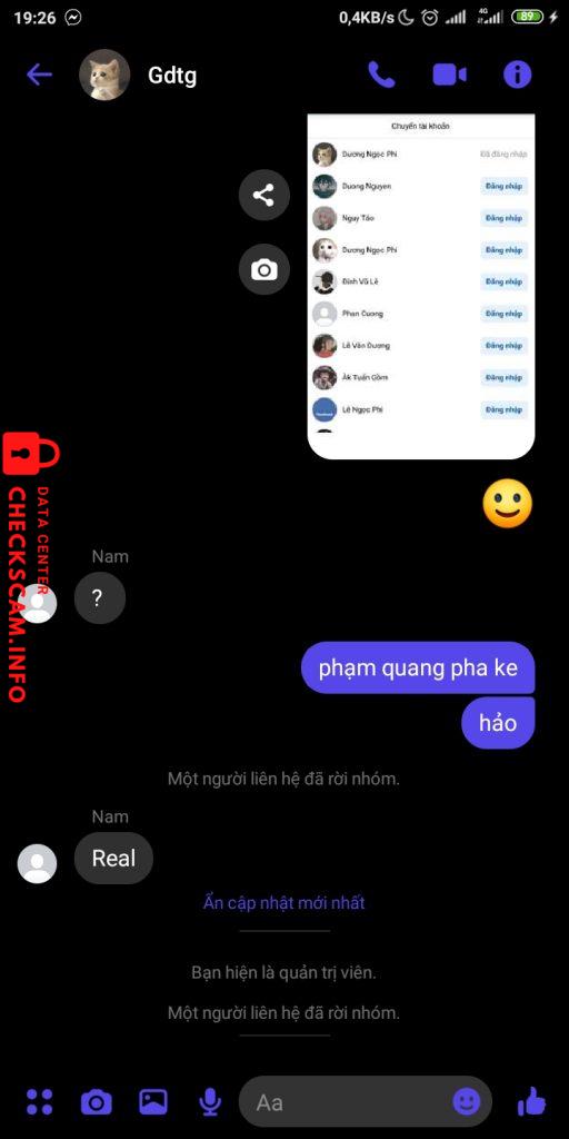 Ebidensya laban sa Phan Thi Hoi