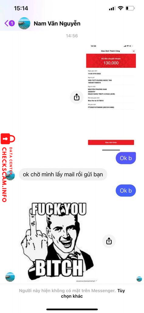 Ebidensya laban sa Nguyen Phuong Nam