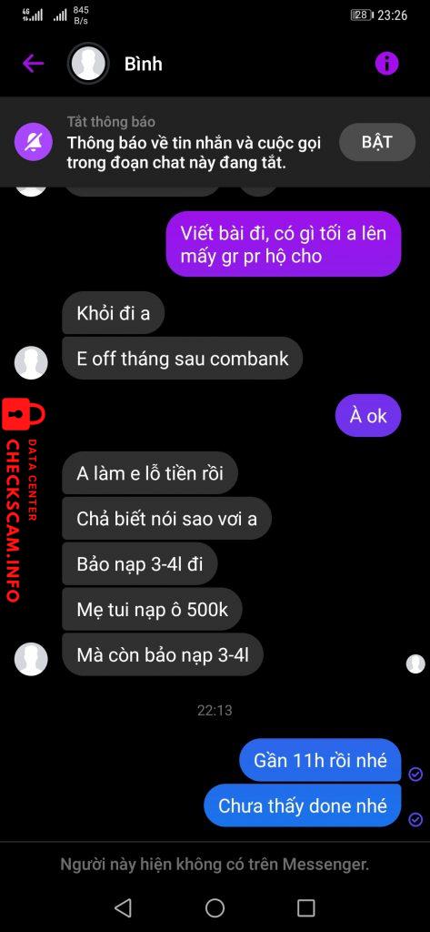 Preuves contre Lại Bình Nguyên