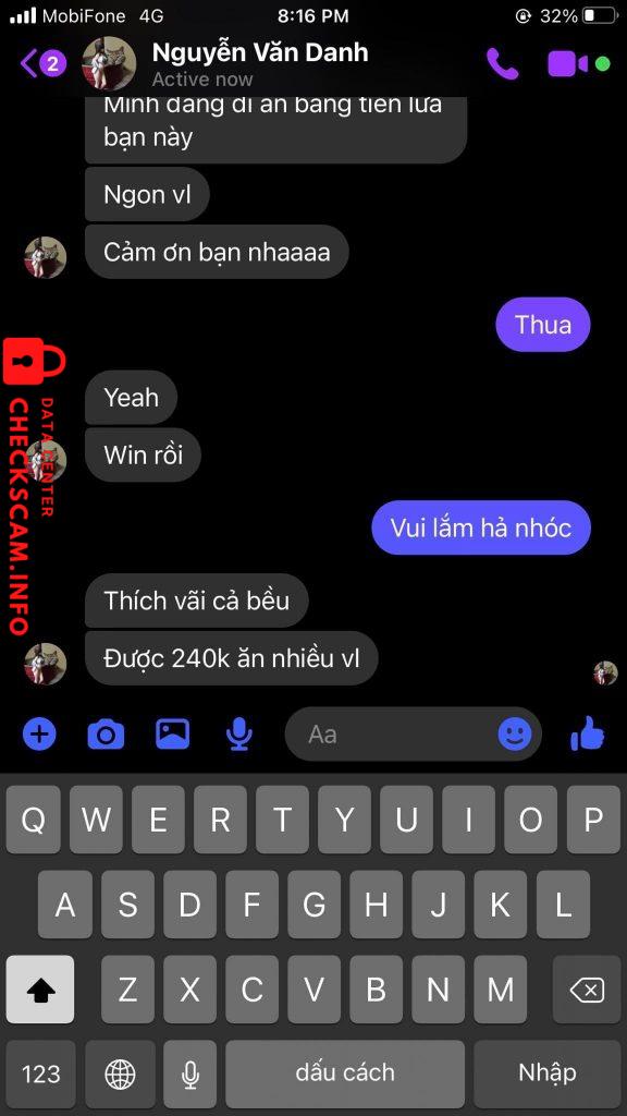 Preuves contre Nguyen Dac Ngoc Khanh
