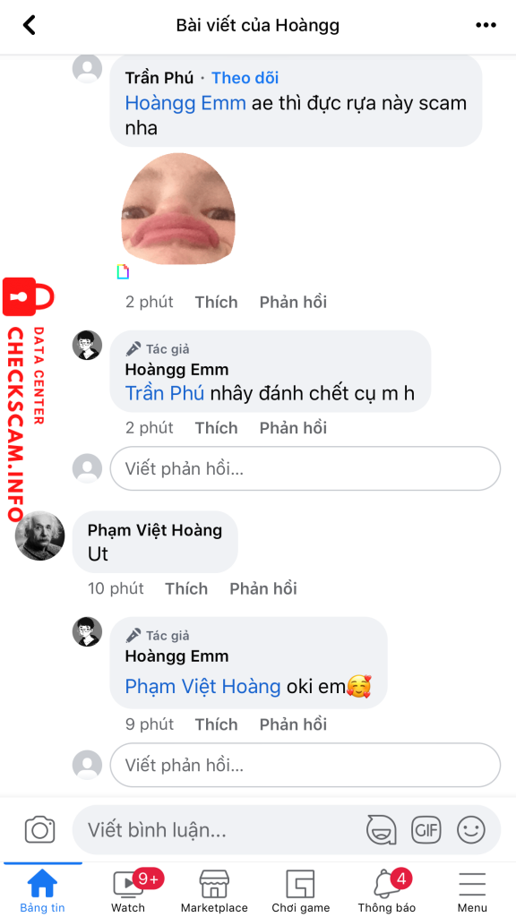 Preuves contre Đỗ Thu Trang