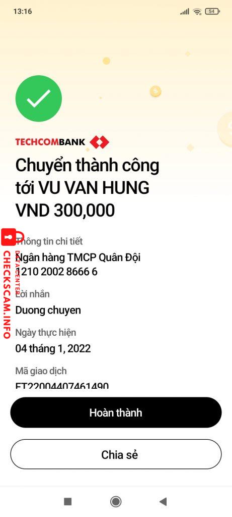 Ebidensya laban sa Vu Van Hung