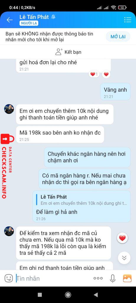 ဆန့်ကျင်သက်သေ Tran Lan Huong