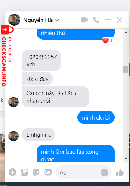 Preuves contre Nguyễn Hải