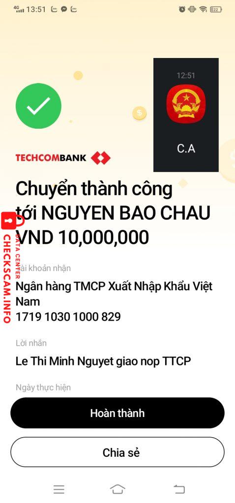 Ebidensya laban sa Nguyễn Bảo Châu