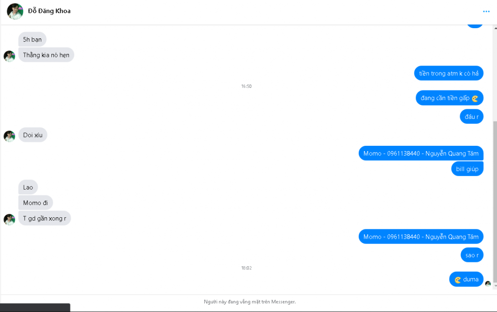Preuves contre Phạm Trọng Tuân