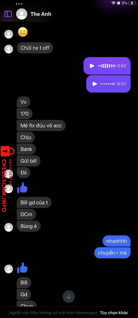 ဆန့်ကျင်သက်သေ Trương Thị Bích Hạnh