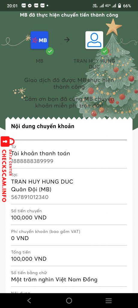 ဆန့်ကျင်သက်သေ Trần Huy Hùng Đức