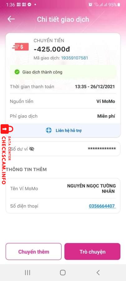 ဆန့်ကျင်သက်သေ Nguyen Ngoc Tuong Nhan