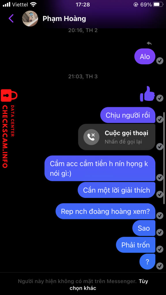 Ebidensya laban sa Phạm Hoàng