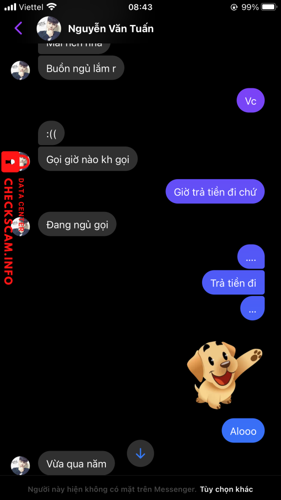针对的证据 Nguyễn Văn Tuấn