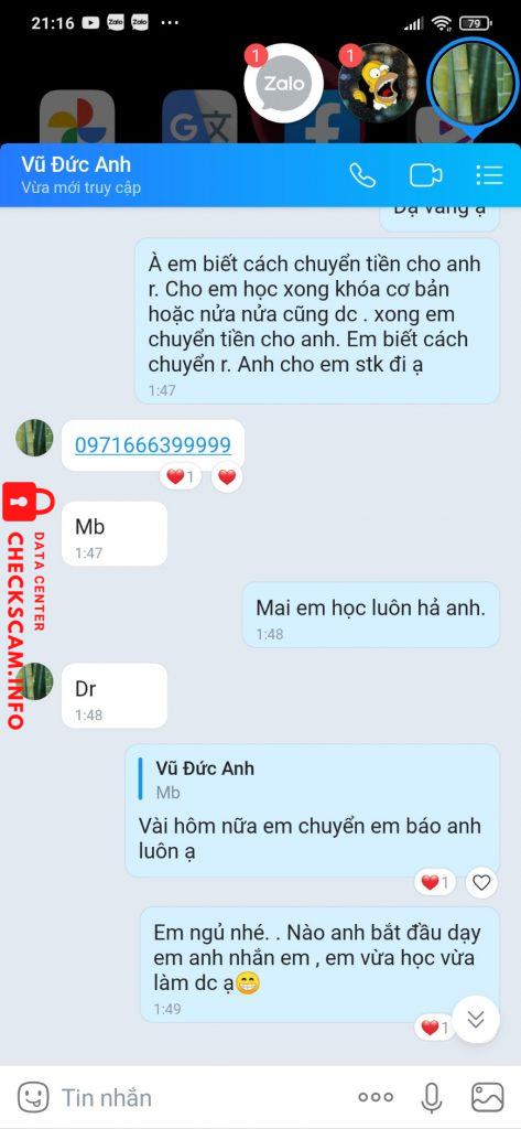 Ebidensya laban sa Vũ Đức Anh