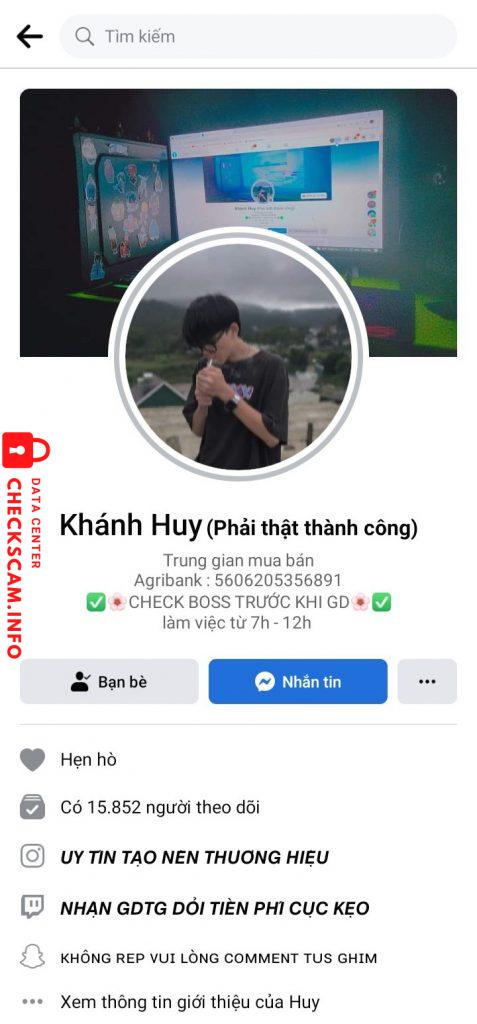 Preuves contre Khánh Huy