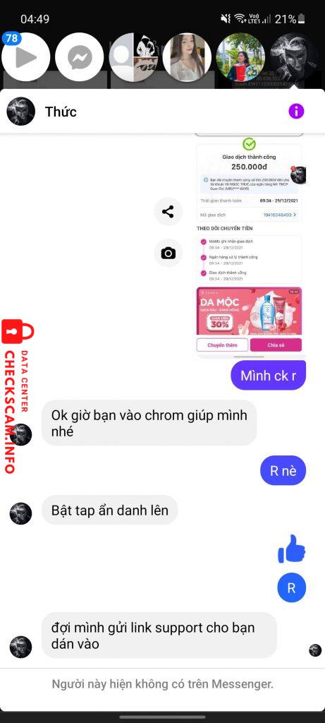 Preuves contre Vu Ngoc Thuc