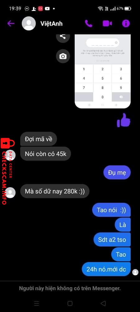 Ebidensya laban sa Lê Việt Anh
