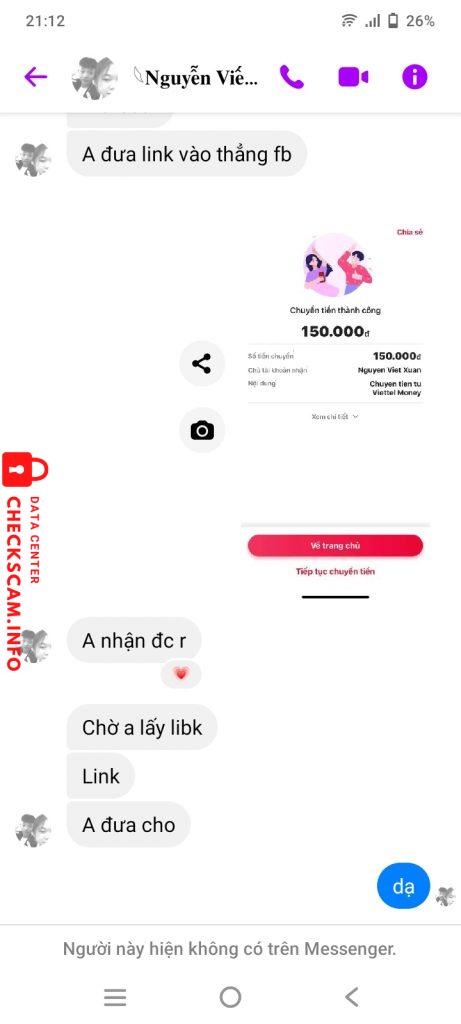 针对的证据 Nguyen Viet Xuan