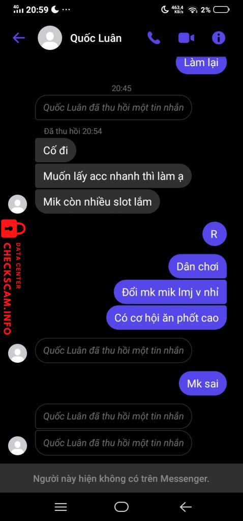 Ebidensya laban sa Nguyễn Quốc Luân