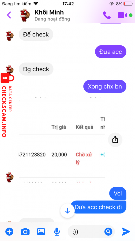 Preuves contre Khôi Minh