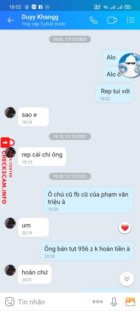 Preuves contre Bùi Minh Hiếu