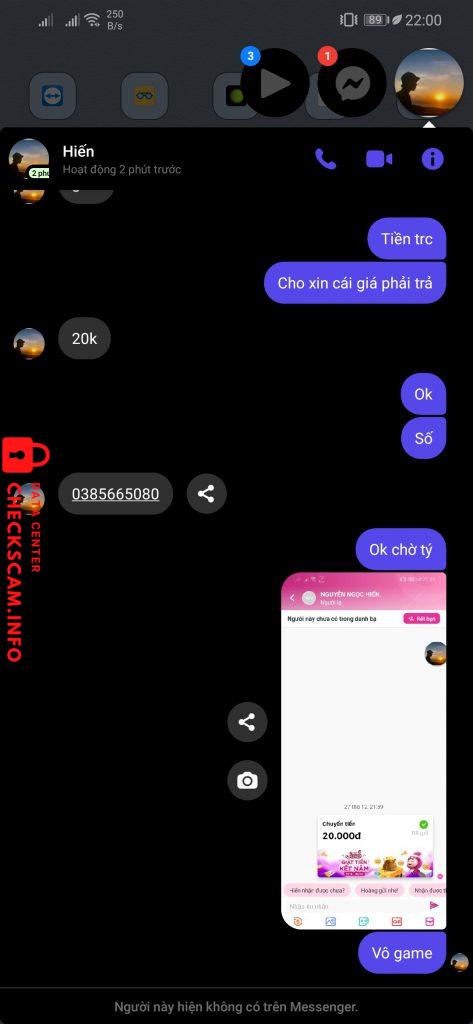Preuves contre Nguyễn Ngọc Hiến