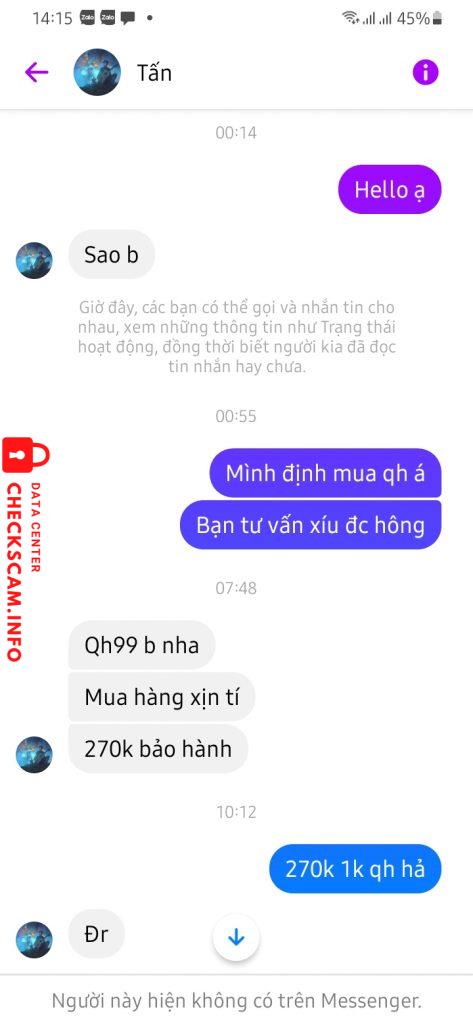 Preuves contre Nguyễn Đức Tấn