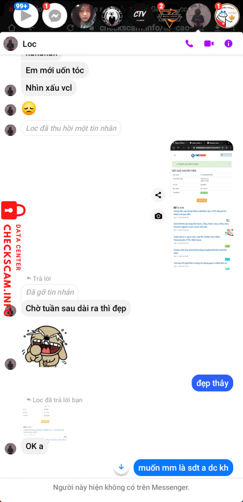 Preuves contre Gia Loc