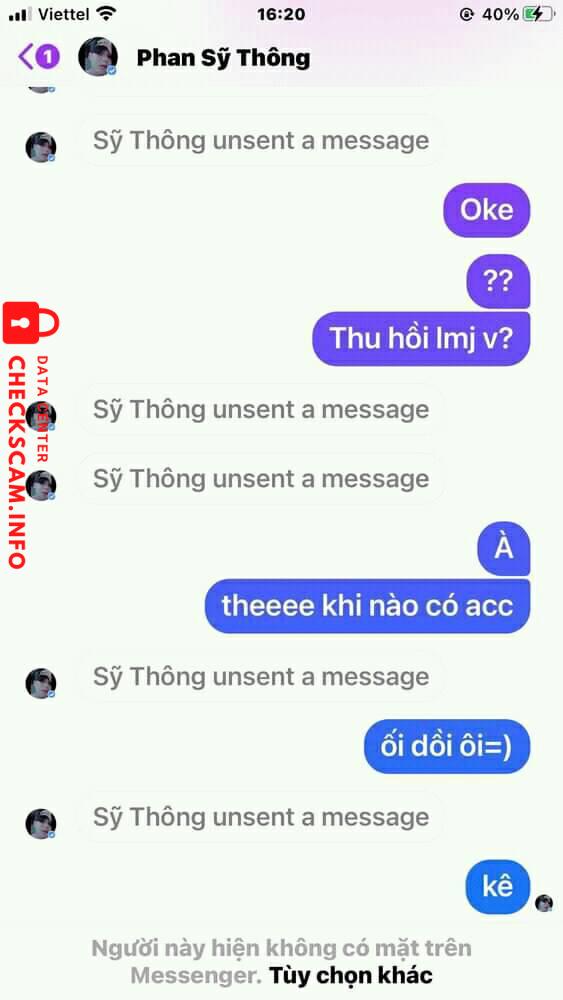 Preuves contre Phan Sỹ Thông