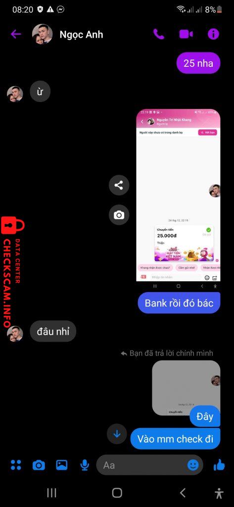 Ebidensya laban sa Nguyễn Trí Nhật Khang