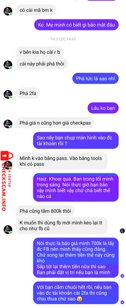 Preuves contre Ngo Van Hoang