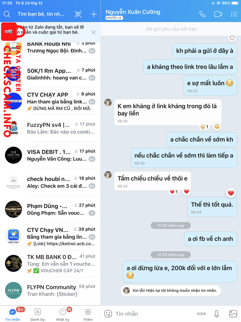 Preuves contre Nguyen Van Quang