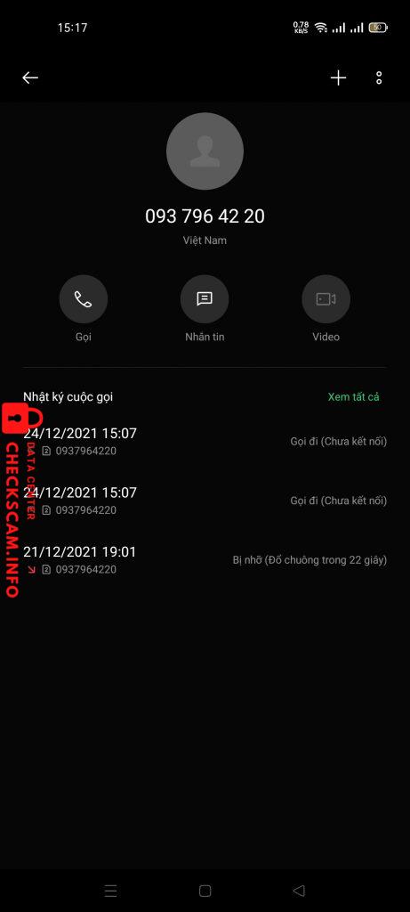 Preuves contre Trần Thiên Bảo