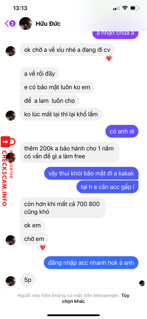 Preuves contre Le Huu Duc