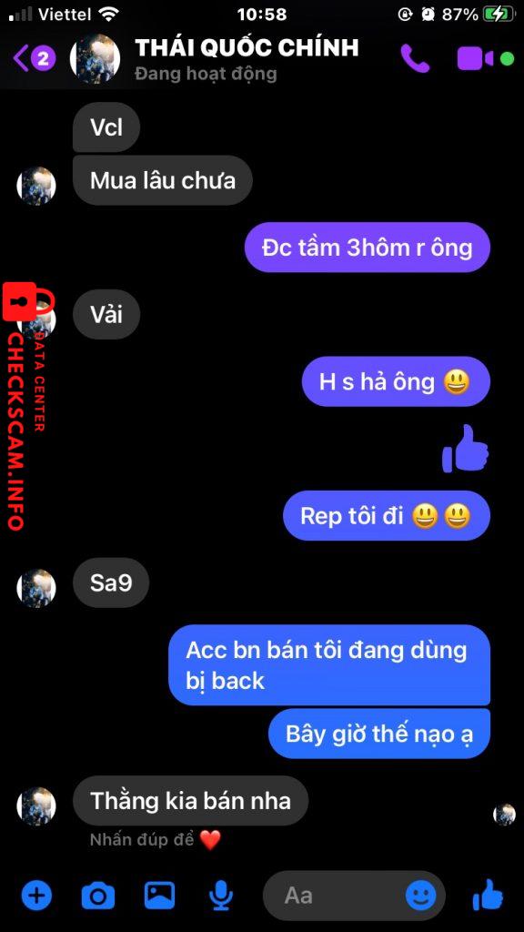 Preuves contre Thái Quốc Chính