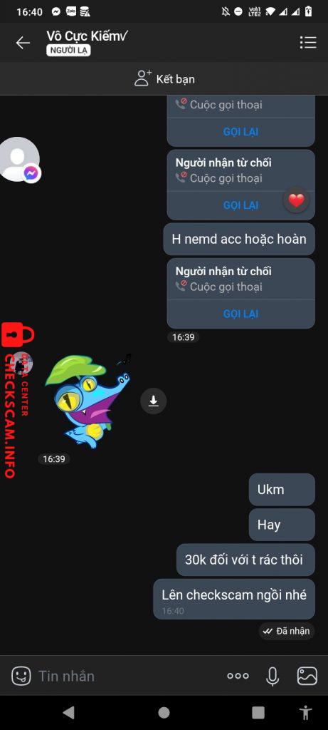 Preuves contre Bùi Trọng Nhân