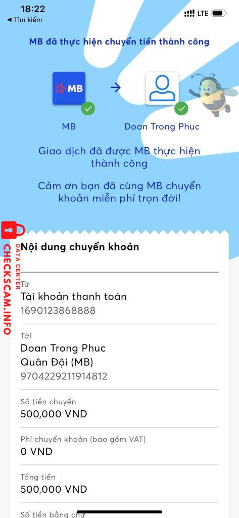针对的证据 Doan Trong Phuc