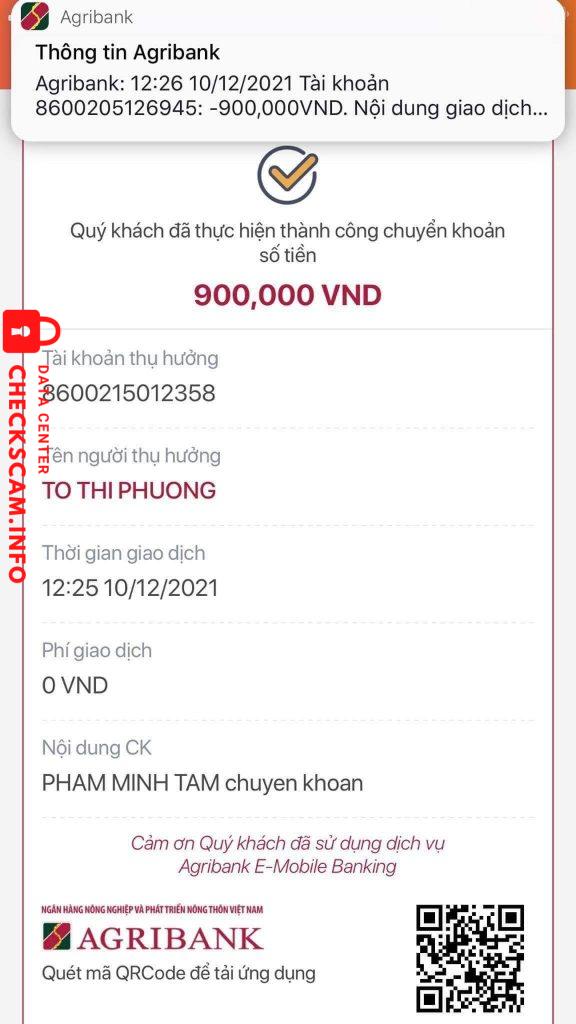 针对的证据 Pham Minh Tam