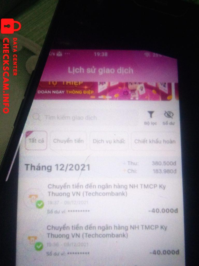 Preuves contre Triệu Việt Quang