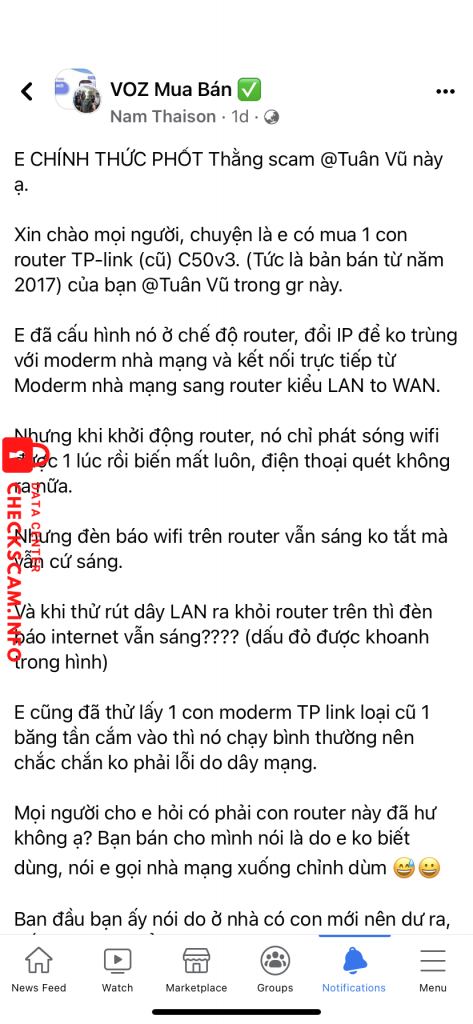 ဆန့်ကျင်သက်သေ Vu Nguyen Duc Tuan