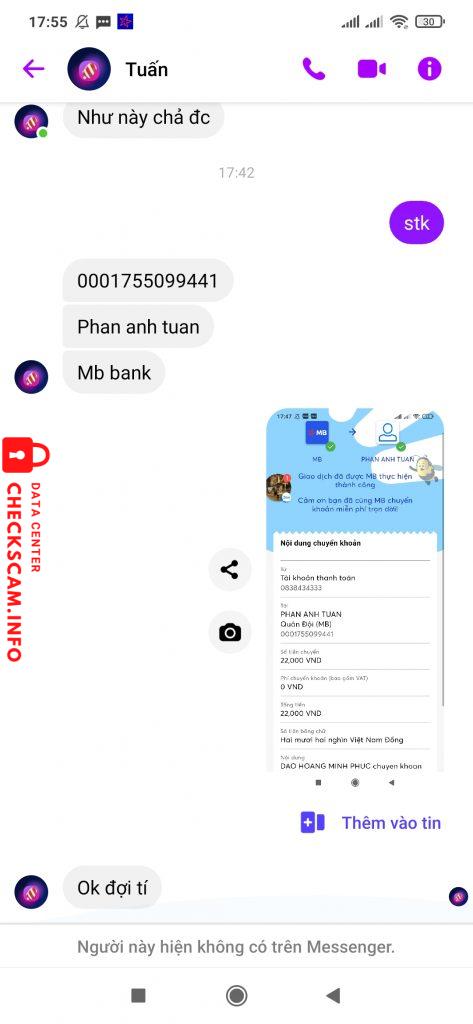 ဆန့်ကျင်သက်သေ Phan Anh Tuấn