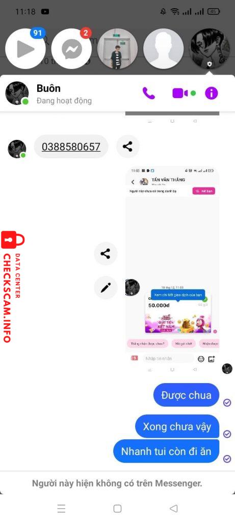 Preuves contre Thắng Buôn ( Tấn Văn Thắng )