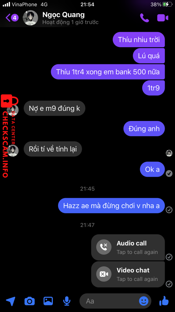 Preuves contre Tô Ngọc Quang