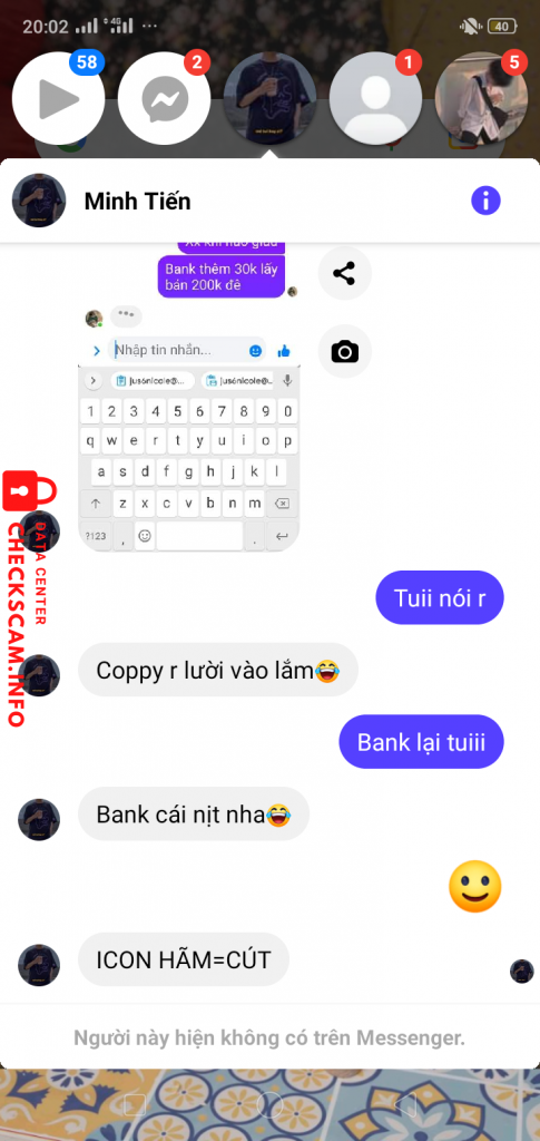 Preuves contre Lộc Văn Hùng