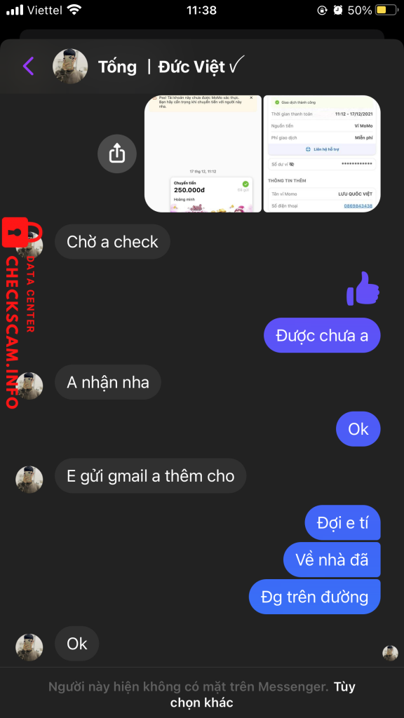 Preuves contre Lưu Quốc Việt