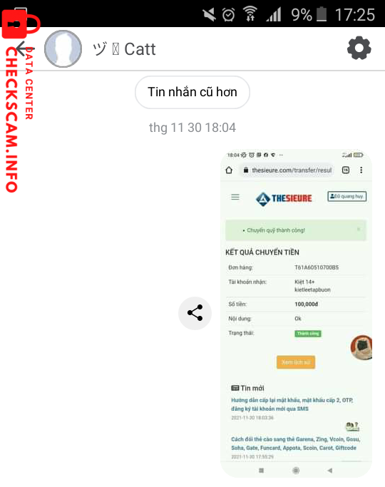 Preuves contre Trương Tuấn Kiệt