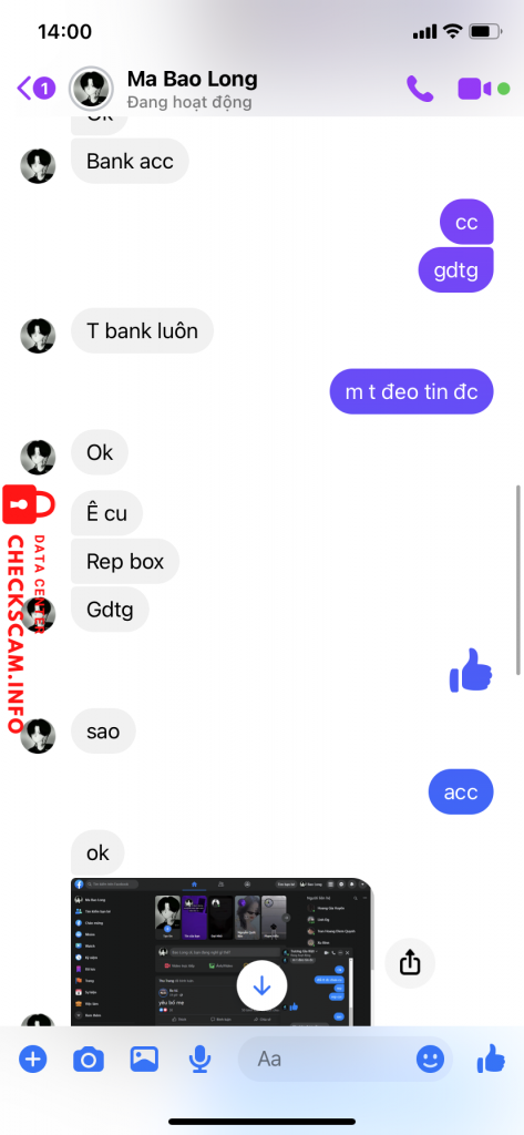 Preuves contre Le Quoc Dat