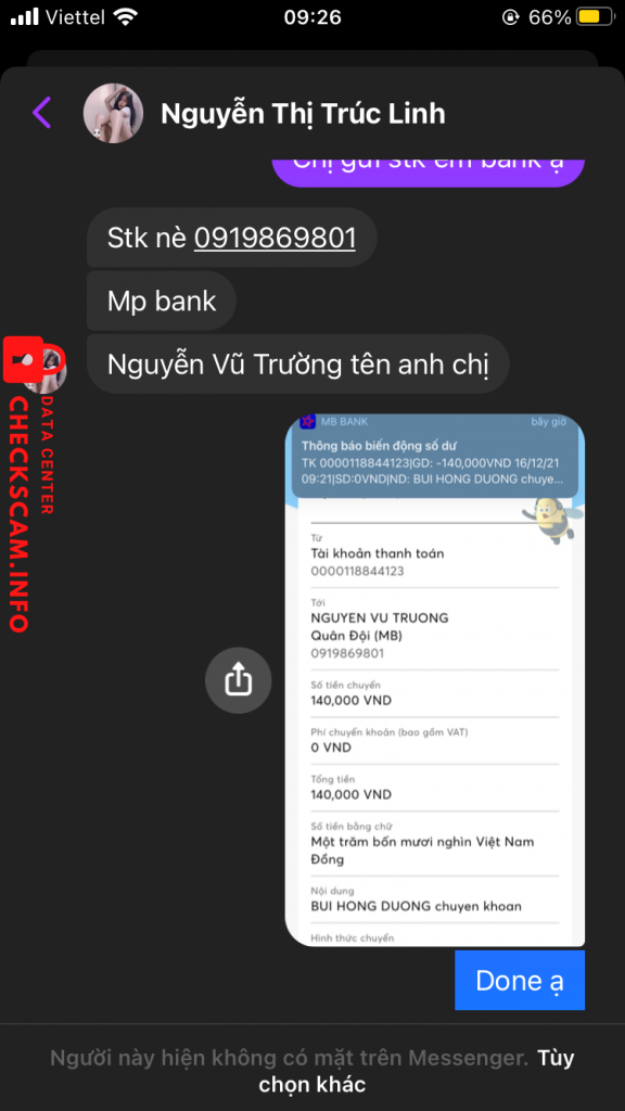 Preuves contre Nguyễn Vũ Trường