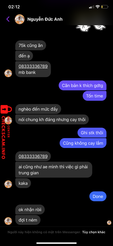 Preuves contre Nguyễn Đức Anh